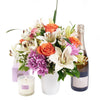 Beautifully Fragrant Flowers & Champagne Gift - Heart & Thorn - Canada flower delivery