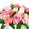 Graceful Pink Mixed Hat Box - Heart & Thorn - Canada flower delivery