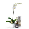 Pure & Simple Flowers & Champagne Gift - Heart & Thorn - Canada flower delivery