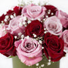 Elegant Rose Duo Arrangement - Heart & Thorn - Canada flower delivery
