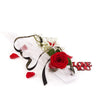 Valentine's Day Single Red Rose - Heart & Thorn - Canada flower delivery