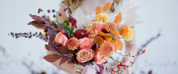 Modern floral arrangement for graduation