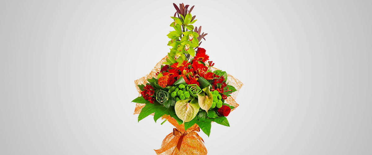 Vertical Flower Arrangement