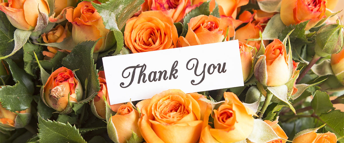 Thank you flowers delivered to Canada