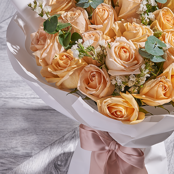 Elegant birthday flower arrangement