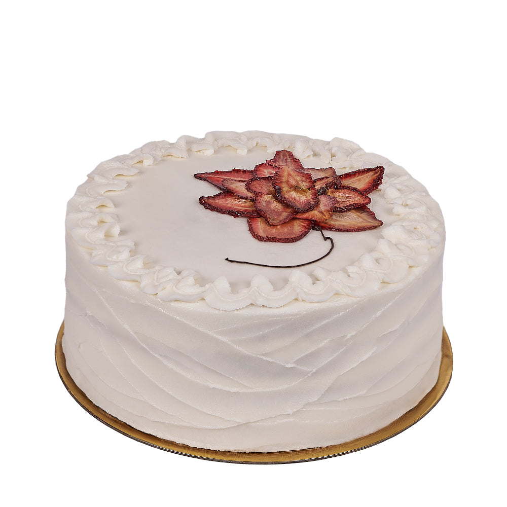Large Vegan Vanilla Cake - Heart &amp; Thorn - Canada cake delivery