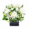 Peaceful White Mixed Floral Arrangement