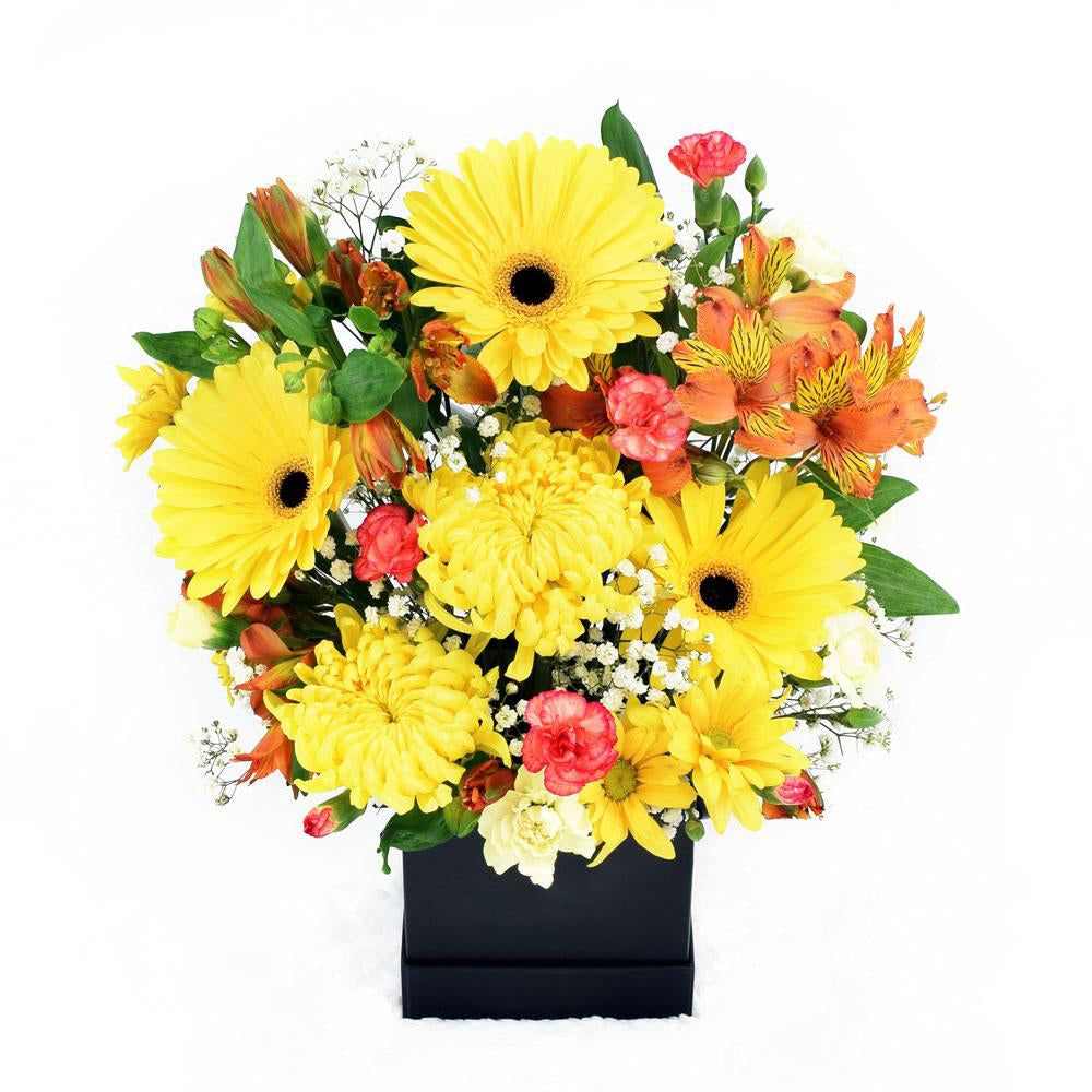 Sunrise Mixed Floral Arrangement