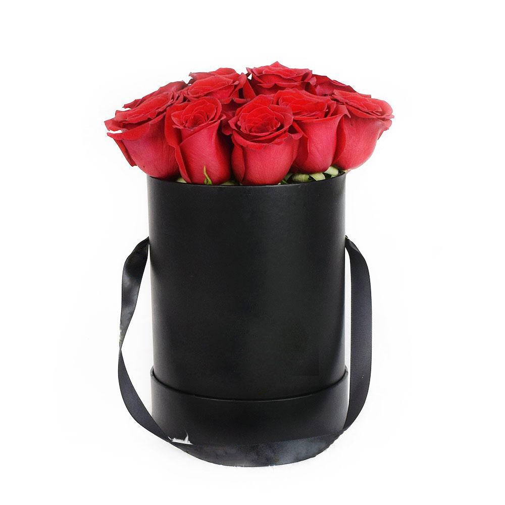 Valentine's Day 12 Red Rose Gift Box, Heart &amp; Thorn Canada Same Day Flower Delivery