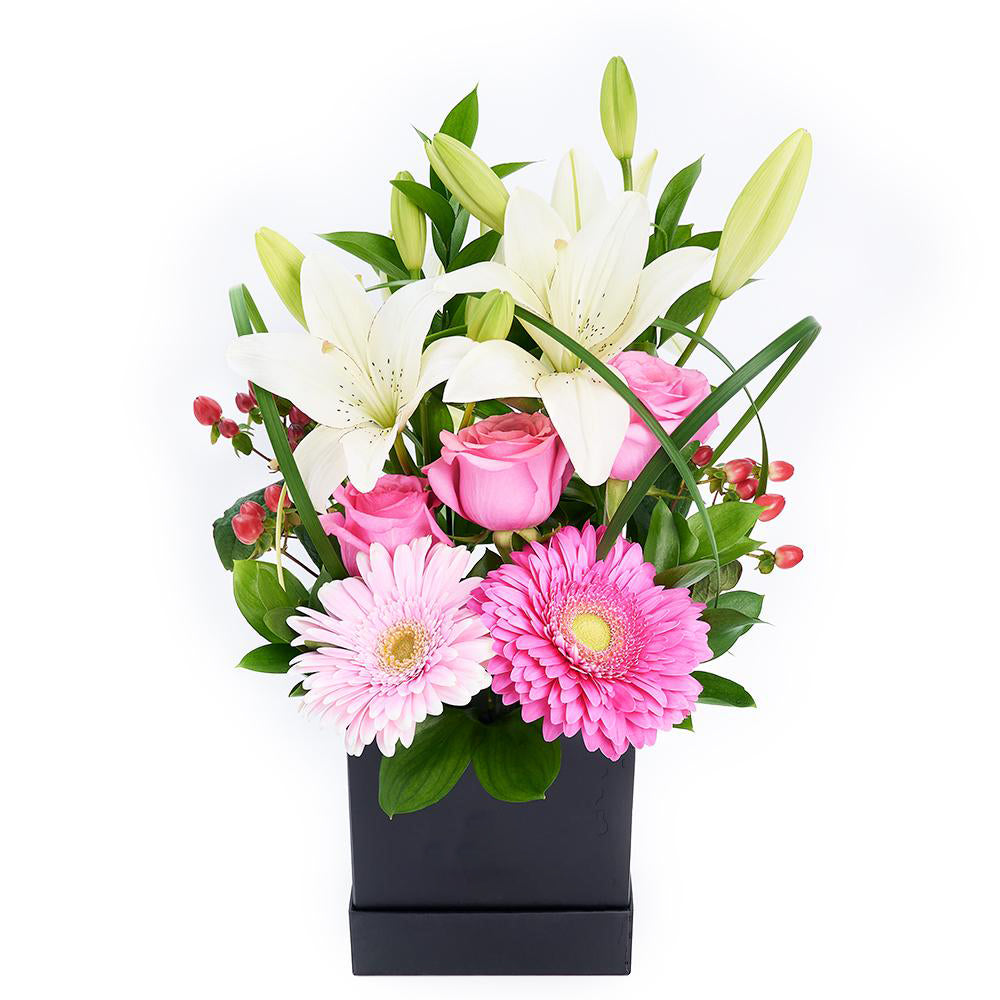 Vivid Mixed Floral Arrangement
