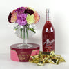 "You're On My Mind" Flowers & Wine Gift