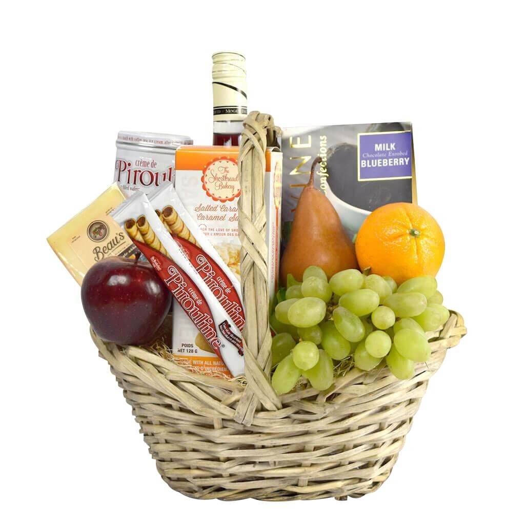 Purim Coffee & Snacks Gift Basket - gourmet gift baskets - Canada delivery  - Gifting Kosher Canada