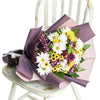 Multi-coloured mixed daisy bouquet. Same Day Canada Delivery.