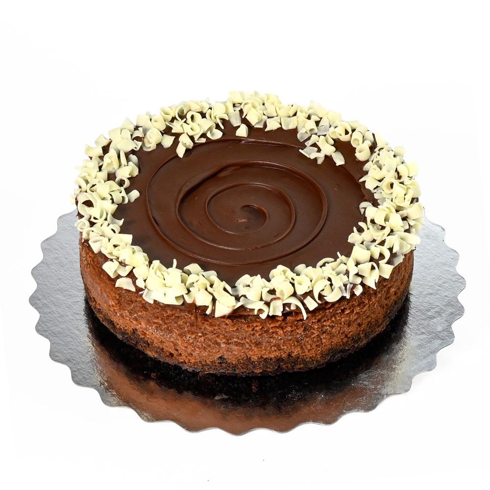 Chocolate Cheesecake with Hazelnut Spread - Heart &amp; Thorn - Canada cake delivery