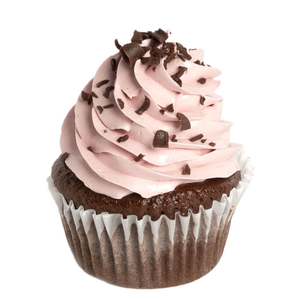 Chocolate Raspberry Cupcakes - Heart &amp; Thorn - Canada cupcake delivery
