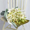 Crisp Snow Lily Bouquet - Heart & Thorn - Canada Flower Delivery