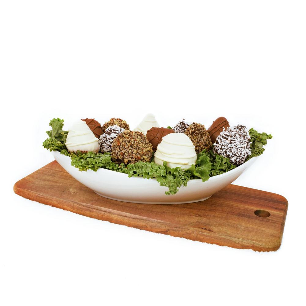 Crunchy Chocolate Dipped Strawberries - Heart &amp; Thorn - Canada chocolate delivery