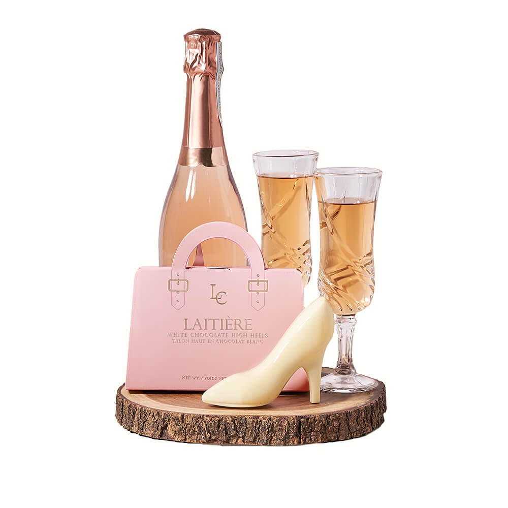 Diva Champagne &amp; Chocolate Gift, champagne gift, champagne, sparkling wine gift, sparkling wine, chocolate gift, chocolate, gourmet gift, gourmet