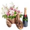 Dreaming of Tuscany Champagne & Flower Gift - Heart & Thorn - Canada flower delivery