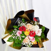 Enduring Charm Rose Bouquet - Heart & Thorn - Canada flower delivery