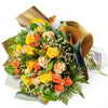 English Fall Mixed Rose Bouquet - Heart & Thon - Canada flower delivery