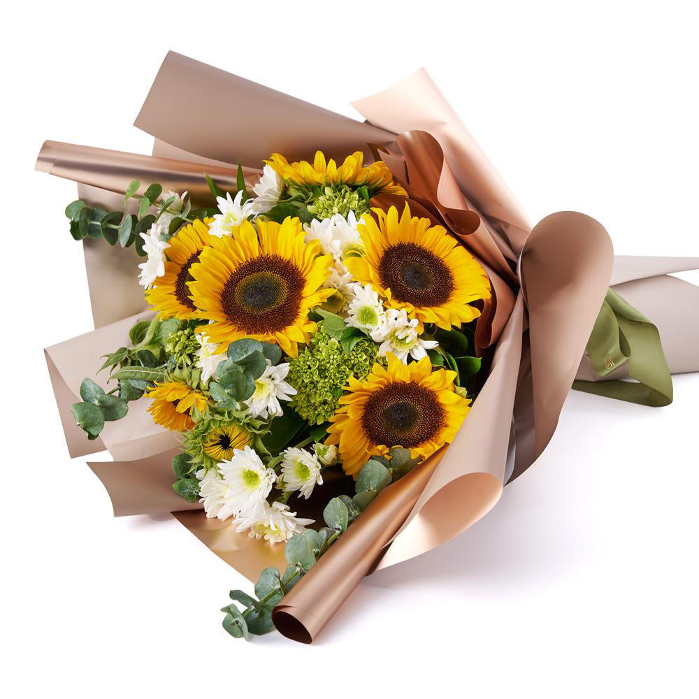 Eternal Sunshine Sunflower Bouquet - Heart &amp; Thorn - Canada flower delivery