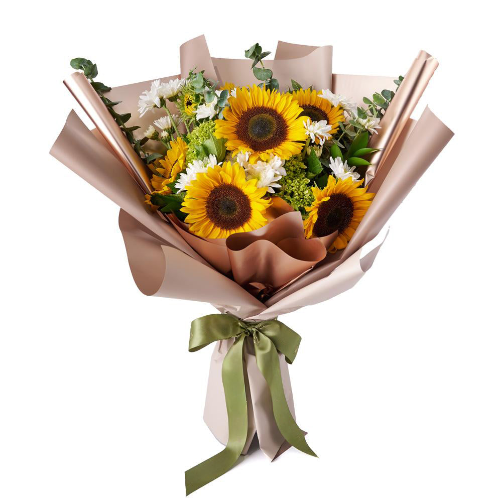 Eternal Sunshine Sunflower Bouquet - Heart &amp; Thorn - Canada flower delivery