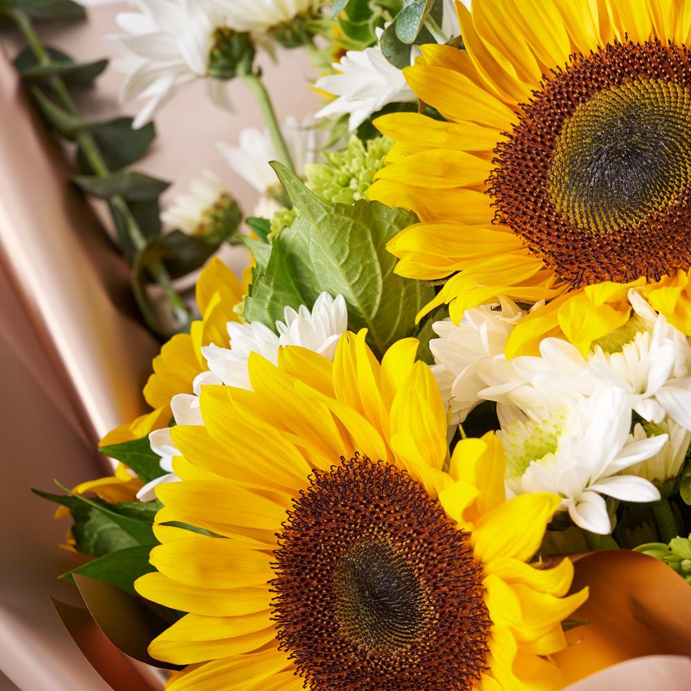 Eternal Sunshine Sunflower Bouquet - Heart &amp; Thorn - Canada flower delivery