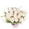 Exceptional White Rose Arrangement - Heart & Thorn - Canada flower delivery