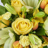 Gold & Cream Mixed Arrangement - Heart & Thorn - Canada flower delivery