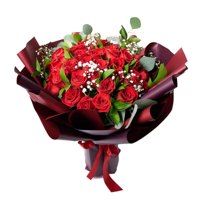 Valentine's Day 36 Red Roses Bouquet, roses, bouquets, Valentine's day gifts, Canada Same Day Flower Delivery