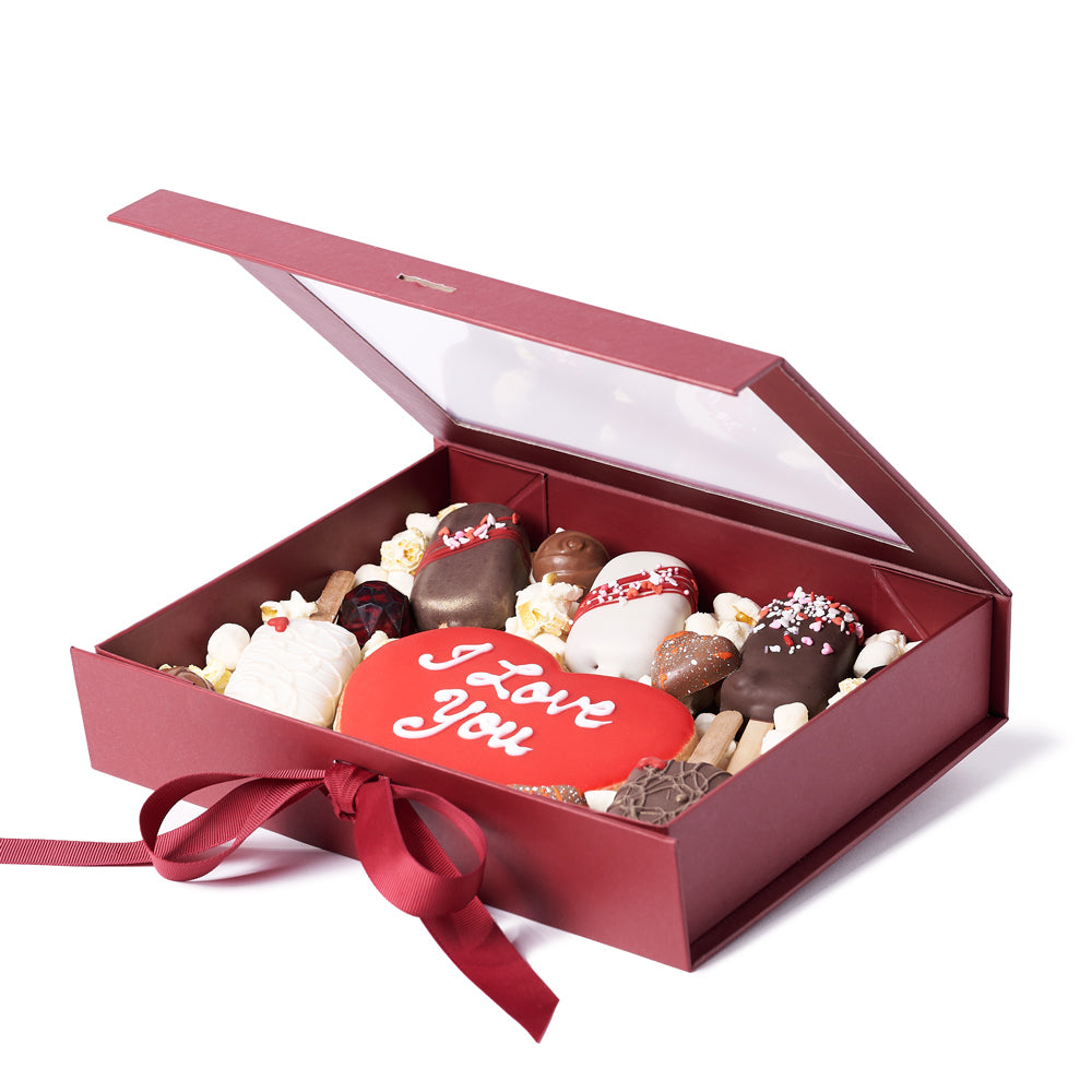 The Valentineâ€™s Day Sweet Treat Gift Box, Valentine's Day gifts, treat box