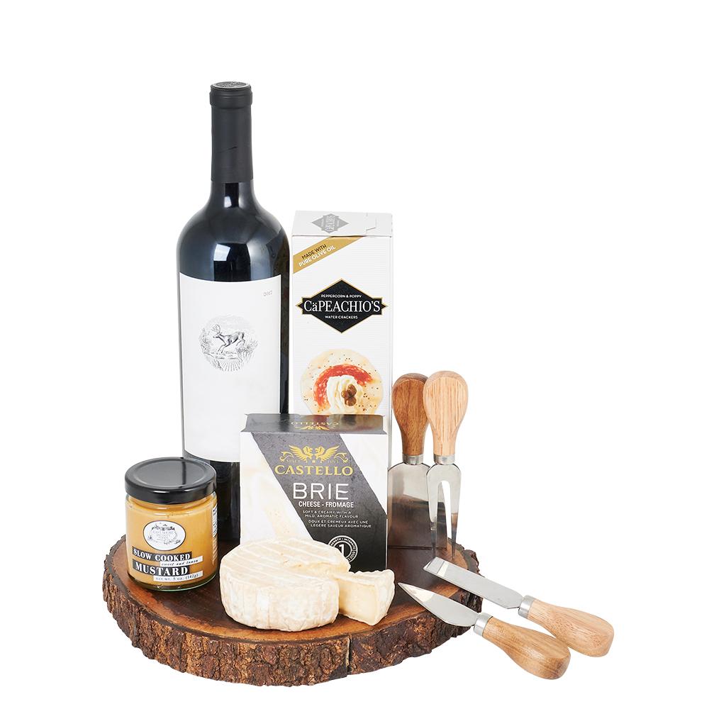 Lake Joseph Wine &amp; Cheese Board - Heart &amp; Thorn - Canada cake delivery