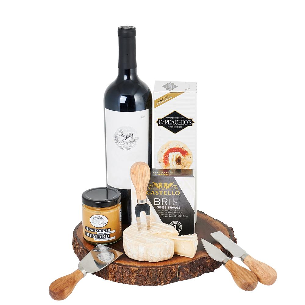 Lake Joseph Wine & Cheese Board - Heart & Thorn - Canada cake delivery