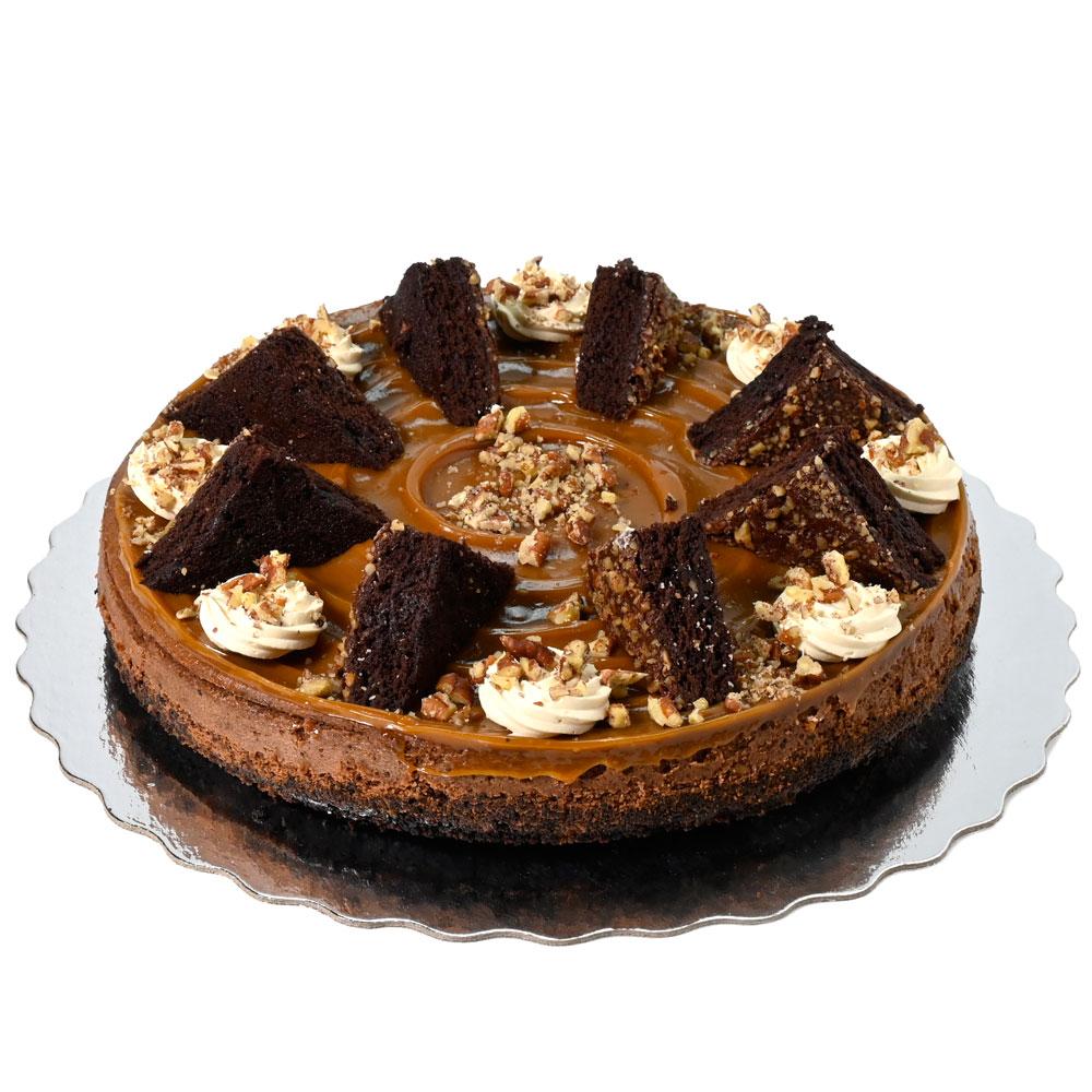 Large Caramel Pecan Cheesecake - Heart &amp; Thorn - Canada cake delivery