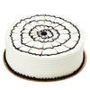 Large Black + White Layer Cake - Heart & Thorn - Canada cake delivery