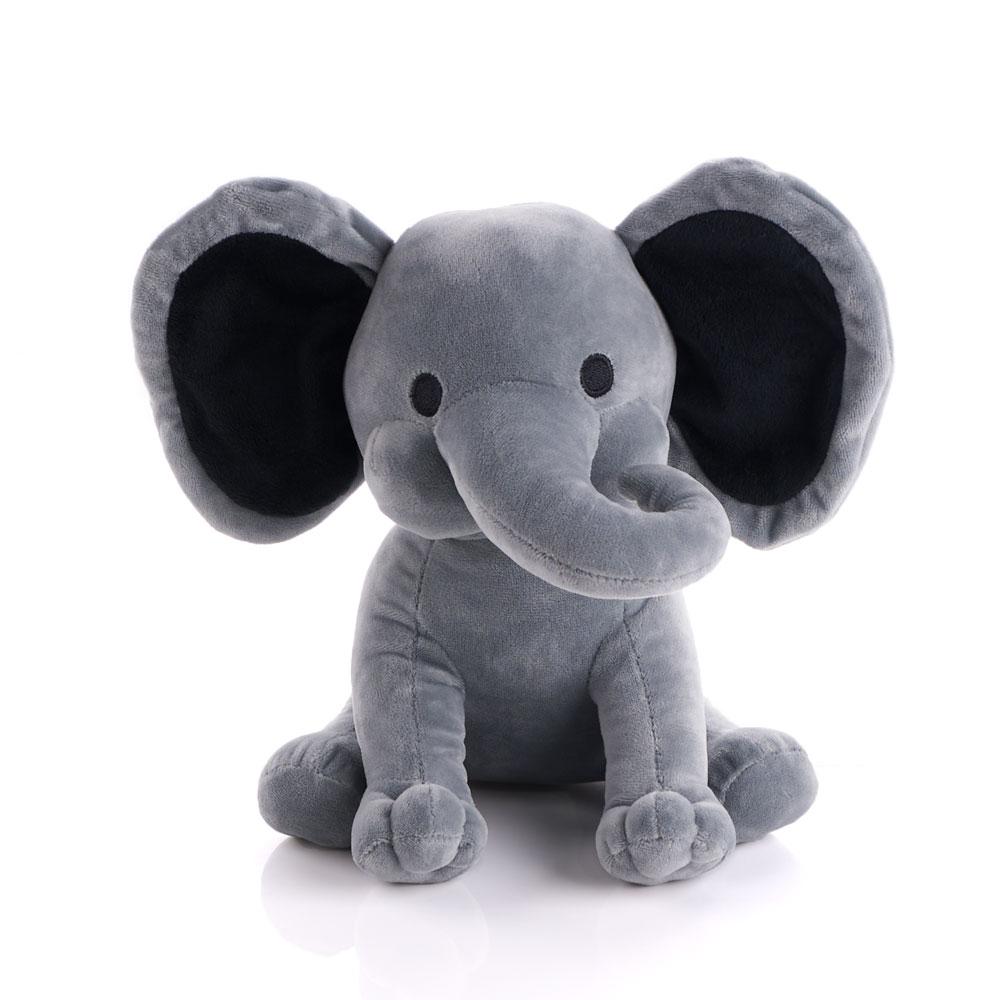 Large Grey Plush Elephant - Heart &amp; Thorn - Canada gift delivery