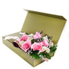 Mother’s Day 12 Stem Pink & White Rose Bouquet with Box - Heart & Thorn - Canada flower delivery
