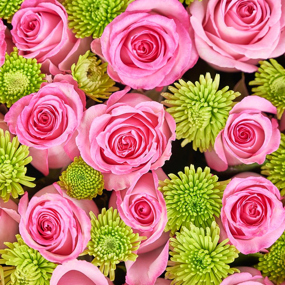 Mother's Day Large Pink Rose Box Gift - Heart & Thorn - Canada flower delivery