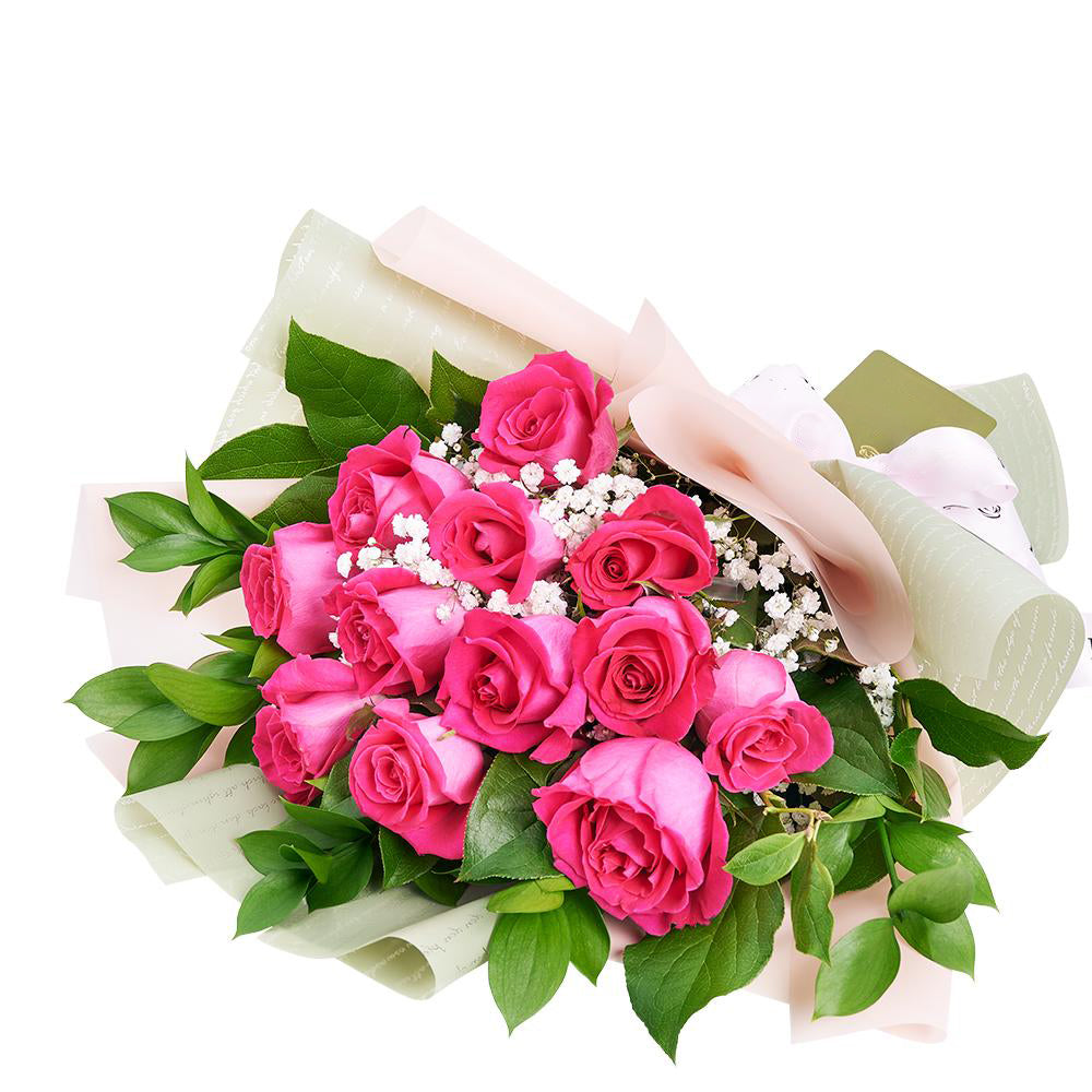 Mother's Day Traditional Dozen Stem Bouquet - Heart & Thorn - Canada flower delivery