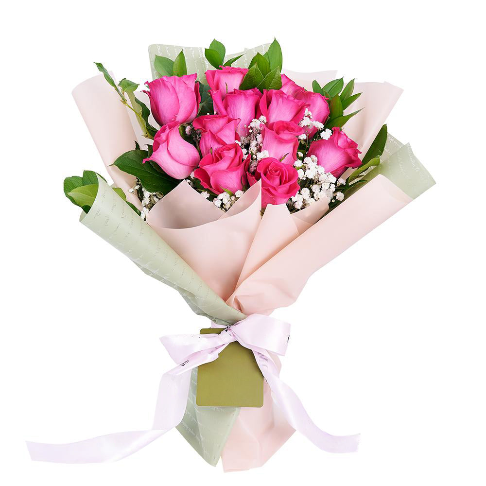 Mother's Day Traditional Dozen Stem Bouquet - Heart & Thorn - Canada flower delivery