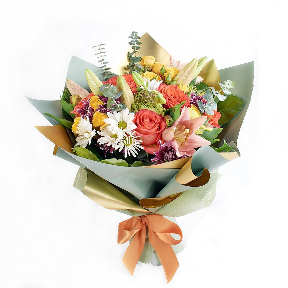 Mother's Day Love In Casablanca Mixed Rose Bouquet - Heart & Thorn - Canada flower delivery