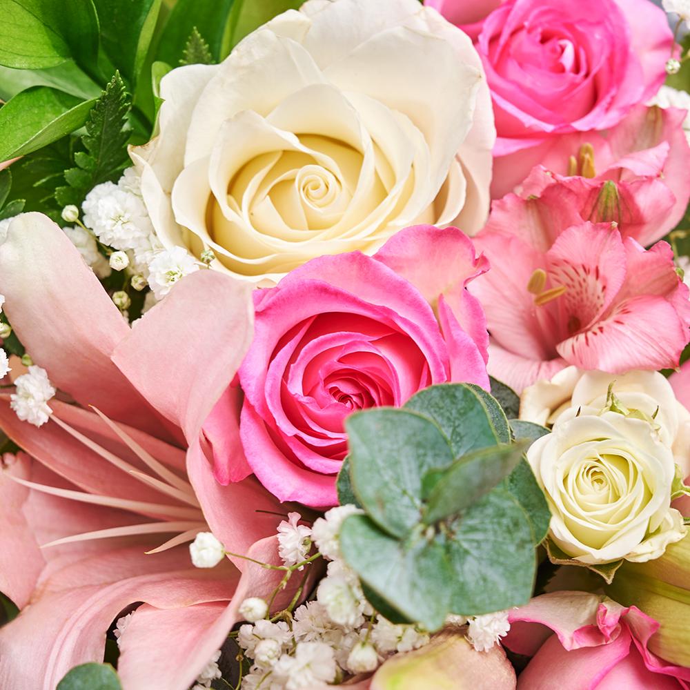 Pastel Dreams 12 Stem Mixed Rose Mother's Day Edition - Heart &amp; Thorn - Canada flower delivery