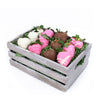 Pink Party Chocolate Covered Strawberries - Heart & Thorn - Canada chocolate delivery