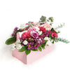 Pink Toolbox Garden Arrangement - Heart & Thorn - Canada flower delivery