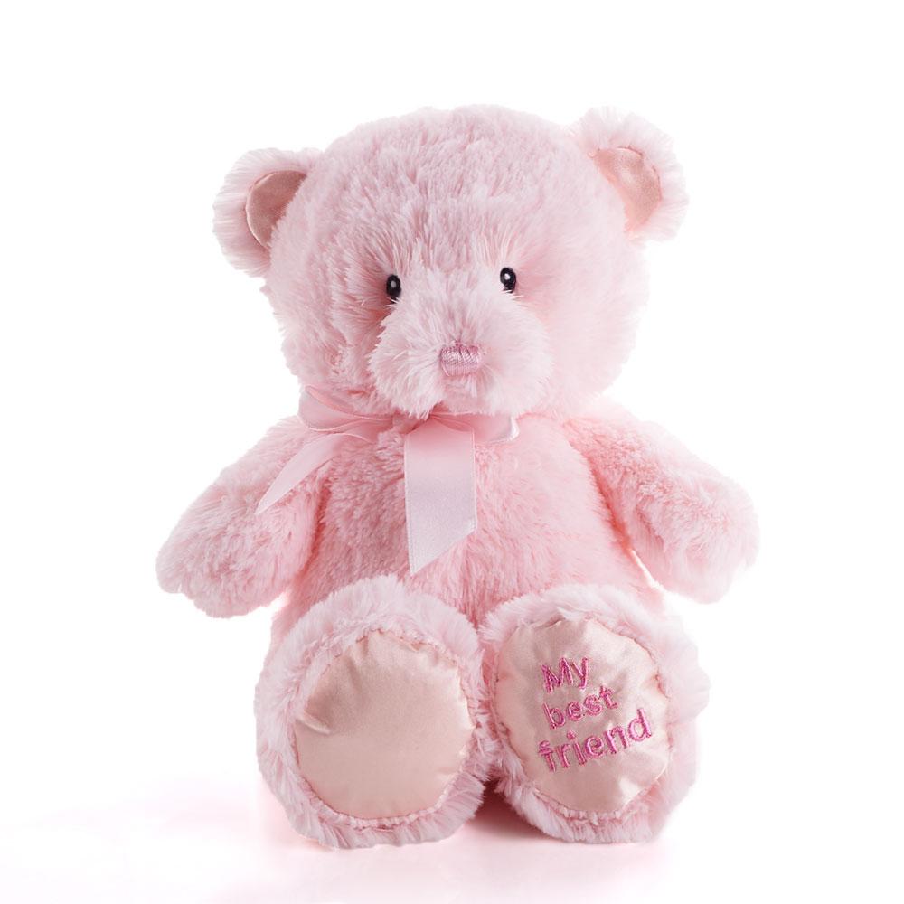 Pink Best Friend Baby Plush Bear - Heart &amp; Thorn - Canada gift delivery