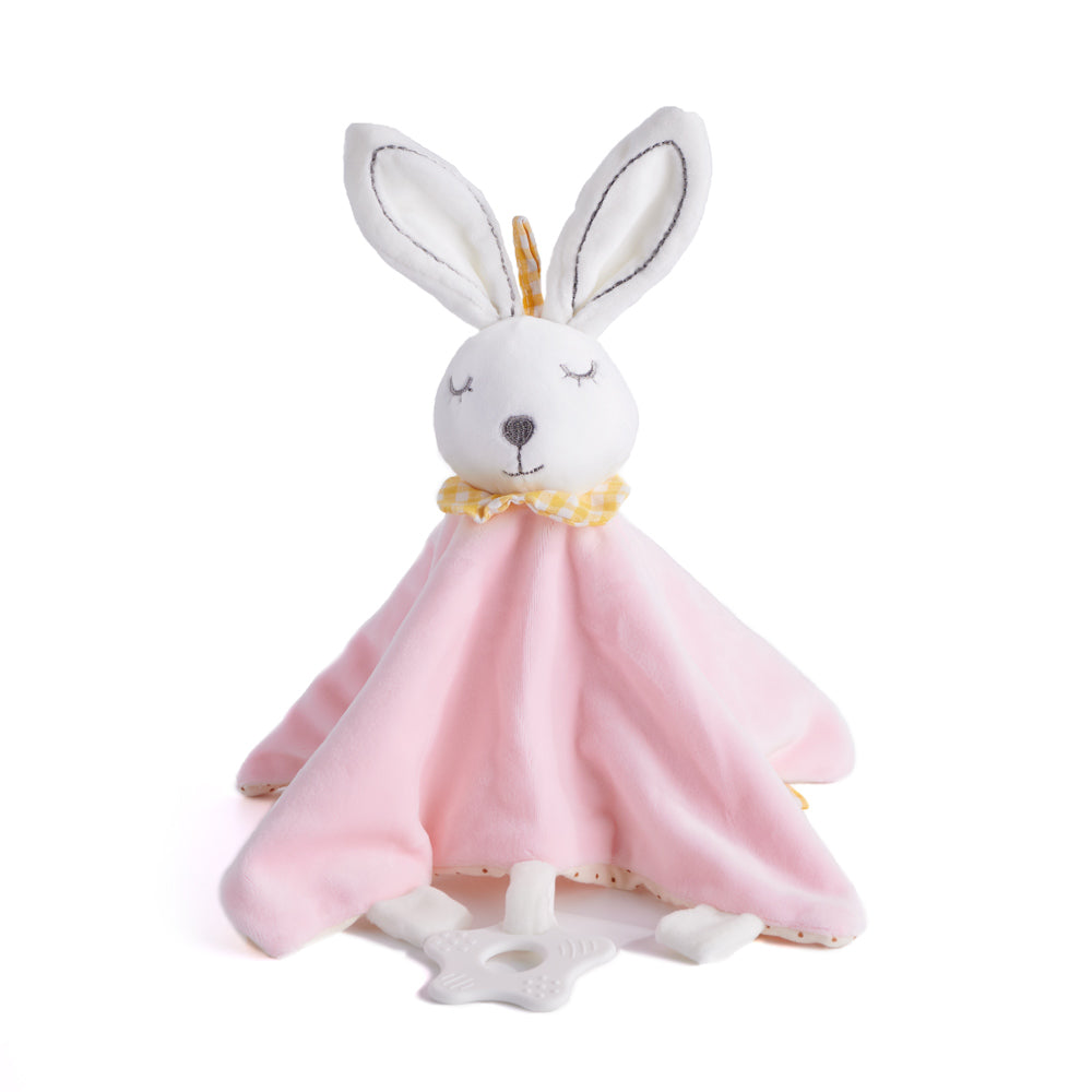 Pink Plush Bunny Blanket - Heart &amp; Thorn - Canada gift delivery