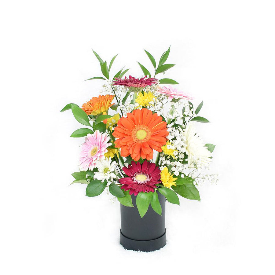 Pops of Cheer Mixed Floral Centerpiece - Heart & Thorn - Canada flower delivery