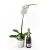 Pure & Simple Flowers & Champagne Gift - Heart & Thorn - Canada flower delivery