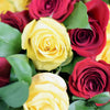 Raspberry Ripple Mixed Rose Bouquet - Heart & Thorn - Canada flower delivery